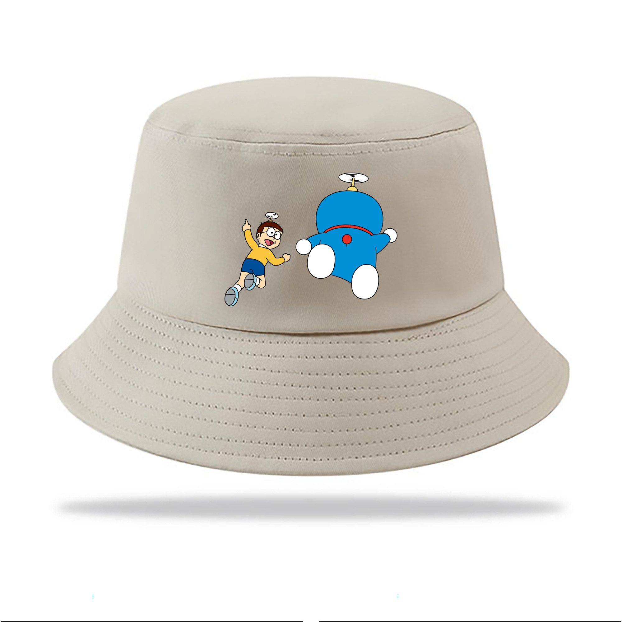 （画像用） ドラえもん 野比 のび太 Doraemon Nobita Nobi アウトドア日除けバケットハット